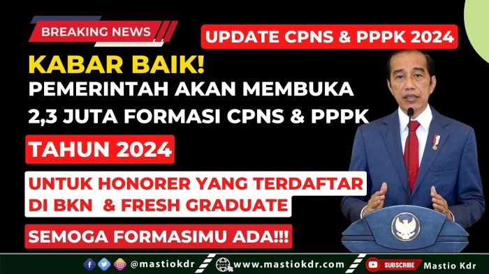 CHUTOGEL - Ketentuan Baru dalam Pengumuman Seleksi Administrasi PPPK 2024