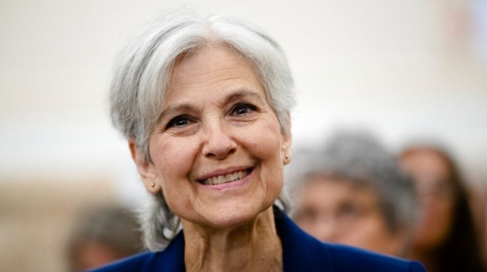 CHUTOGEL - Jill Stein, Capres AS Pro-Palestina Pilihan Alternatif Selain Trump