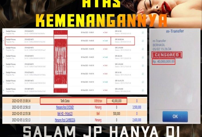 CHUTOGEL : Promo VIP member CHUTOGEL hari ini