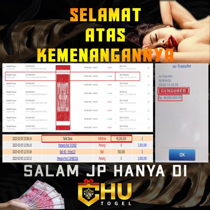 CHUTOGEL : Promo VIP member CHUTOGEL hari ini